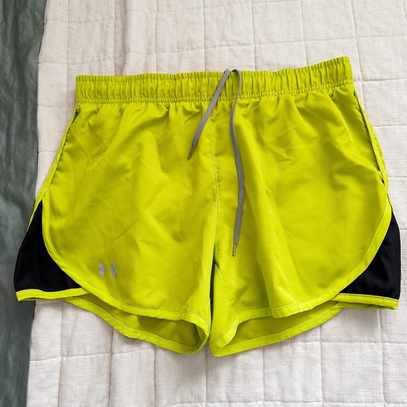 Under Armour Pants - under armour lime green athletic shorts